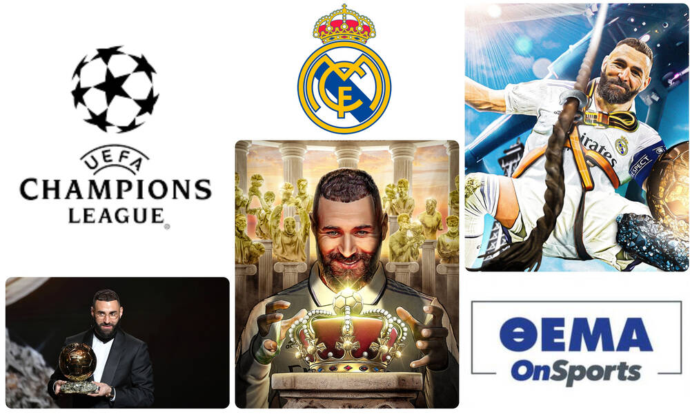 Αφιέρωμα Onsports για τον Καρίμ Μπενζεμά: Θαυμαστά τα έργα του νέου «Βασιλιά» στο Champions League