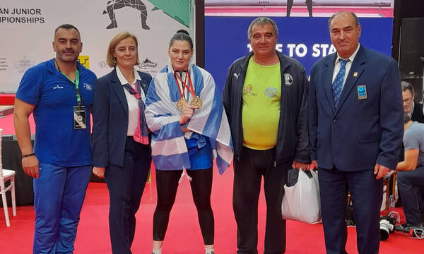 Άρση Βαρών - Ευρωπαϊκό Πρωτάθλημα Κ23: Δύο χάλκινα μετάλλια η Δέσποινα Χαριτοπούλου στην Αλβανία