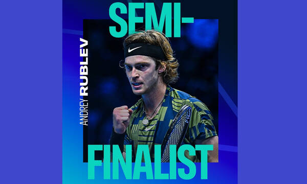 ATP Finals - Αντρέι Ρούμπλεφ: «Δεν ξέρω αν έχω λίγα εργαλεία. Καλύτερος συνολικά ο Τσιτσιπάς»