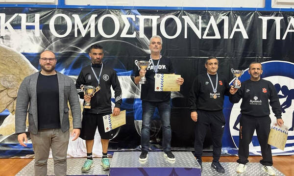 Πάλη: Πρωταθλητής Ελλάδας στην Ελληνορωμαϊκή ο ΠΑΟΚ