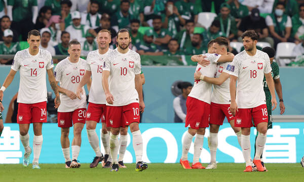 Μουντιάλ 2022 – Πολωνία-Σαουδική Αραβία 2-0: Με ηγέτη Λεβαντόφσκι έμεινε ζωντανή για την πρόκριση 