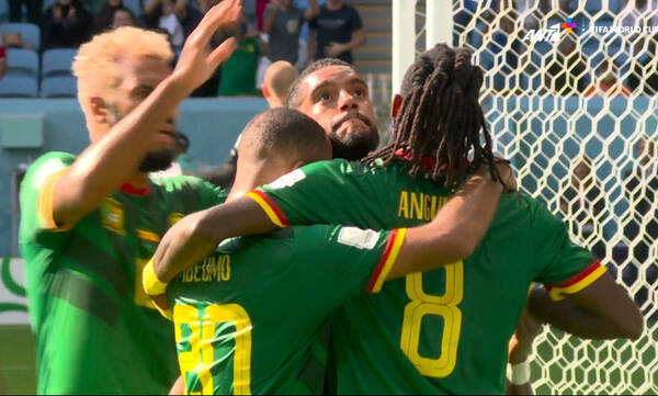 Μουντιάλ 2022: Το «ελληνικό» γκολ του Καμερούν - Κόρνερ Κουντέ, κεφαλιά Ενκουλού, προβολή Καστελέτο