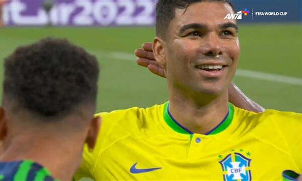 Μουντιάλ 2022: Γκολ βγαλμένο από το FIFA ο Κασεμίρο, 1-0 η Βραζιλία (video) 