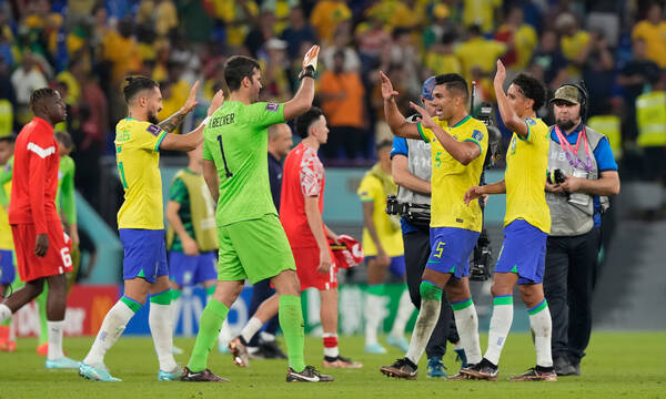 Μουντιάλ 2022 - Βραζιλία-Ελβετία 1-0: Τα highlights του αγώνα (video)
