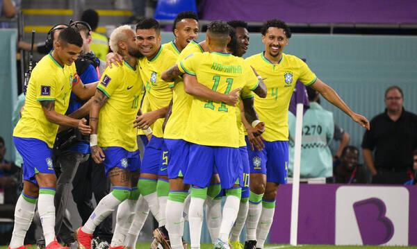 Μουντιάλ 2022 - Βραζιλία-Νότια Κορέα 4-1: Τα highlights από το πάρτι της «Σελεσάο» (video+photos)