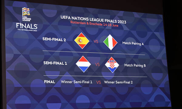 Nations League: Ολλανδία-Κροατία και Ισπανία-Ιταλία οι ημιτελικοί