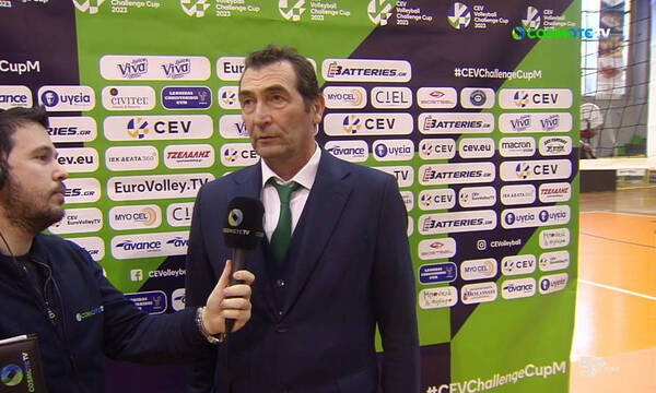 Ανδρεόπουλος: «Θα πάμε ευρωπαϊκό τελικό και θα τον κατακτήσουμε» (Video)