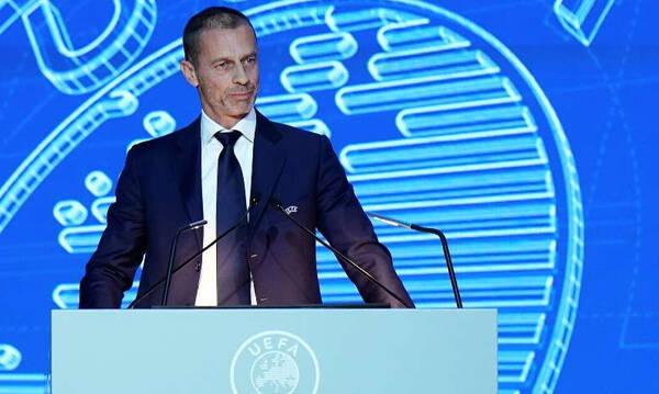 UEFA: Πρόεδρος μέχρι το 2027 ο Τσέφεριν 