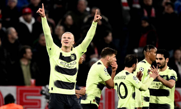 Champions League: Ο Χάαλαντ «τελείωσε» την Μπάγερν – Στα ημιτελικά Μάντσεστερ Σίτι και Ίντερ