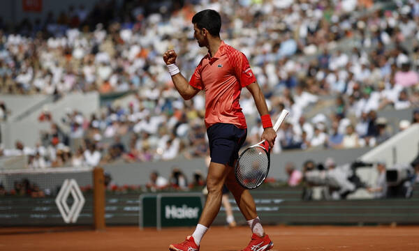 Roland Garros: Άνετη πρόκριση για τον Νόβακ Τζόκοβιτς - Πρώτος αποκλεισμός για παίκτη του Top 10